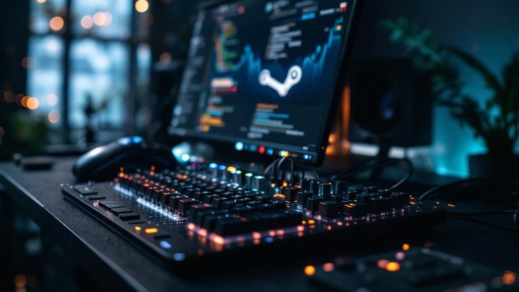 Steam’s dominance faces competition as alternative gaming platforms appeal to indie creators internationally.